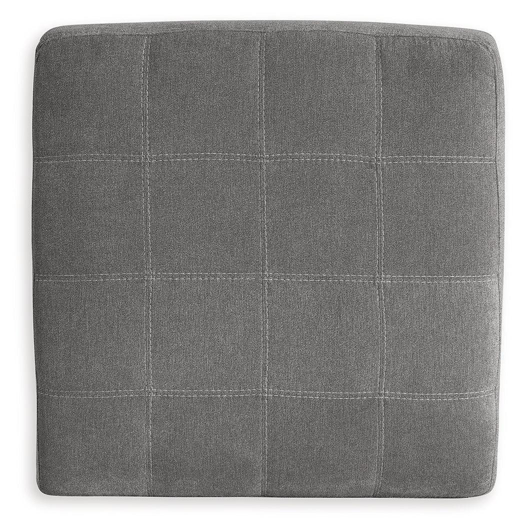 Marrelton Gray Oversized Accent Ottoman by Ashley at Eve Furniture