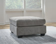 Marrelton Gray Oversized Accent Ottoman by Ashley at Eve Furniture