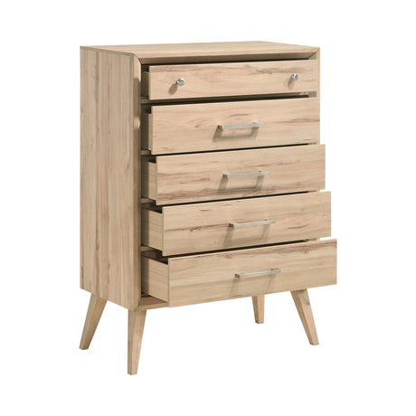 Marrin Natural Oak Chest by Homelegance at Eve Furniture