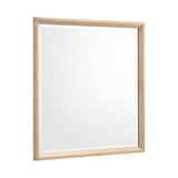 Marrin Natural Oak Mirror (Mirror Only) by Homelegance at Eve Furniture