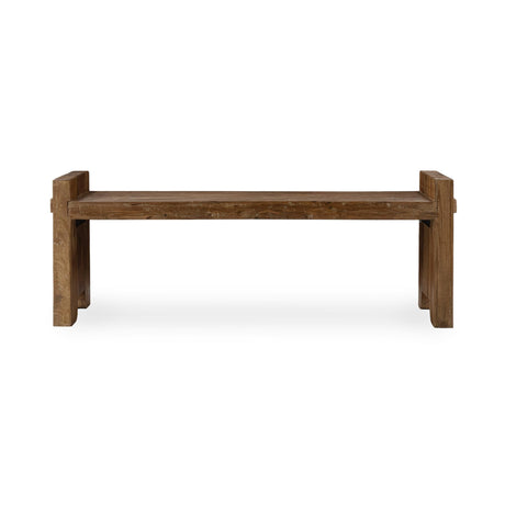 Marsa Natural Accent Bench by Classic Home at Eve Furniture