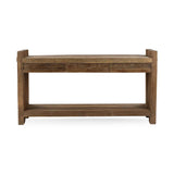 Marsa Natural 3 Drawer Console Table by Classic Home at Eve Furniture