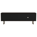 Marsden 2-door Wood 70" TV Stand Charcoal Black