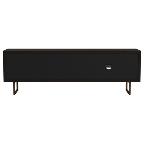 Marsden Charcoal Black 2-door Wood 70" TV Stand by Coaster at Eve Furniture
