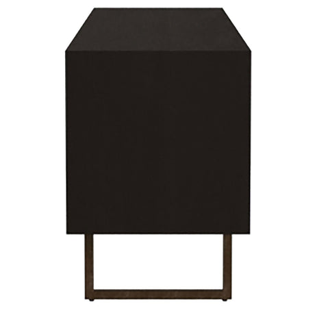 Marsden Charcoal Black 2-door Wood 70" TV Stand by Coaster at Eve Furniture