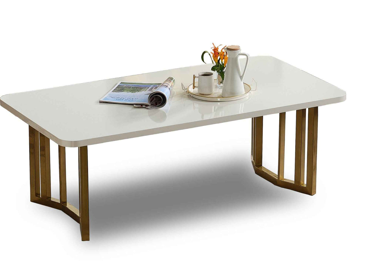 Marsel Coffee Table Cream by Furnia at Eve Furniture