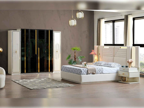 Marsel Storage Bed With Headboard by Furnia at Eve Furniture
