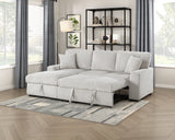 Marsh Gray 2-Piece Sectional with Left Chaise by Homelegance at Eve Furniture