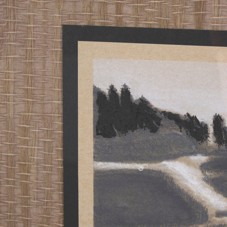 Marshland Shadows (Set of 2) by Mercana Studio a Hand Embellished Framed Art Print Matted under Glas by Mercana at Eve Furniture