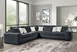 Marshmallow Charcoal Oversized Sectional by Happy Homes at Eve Furniture