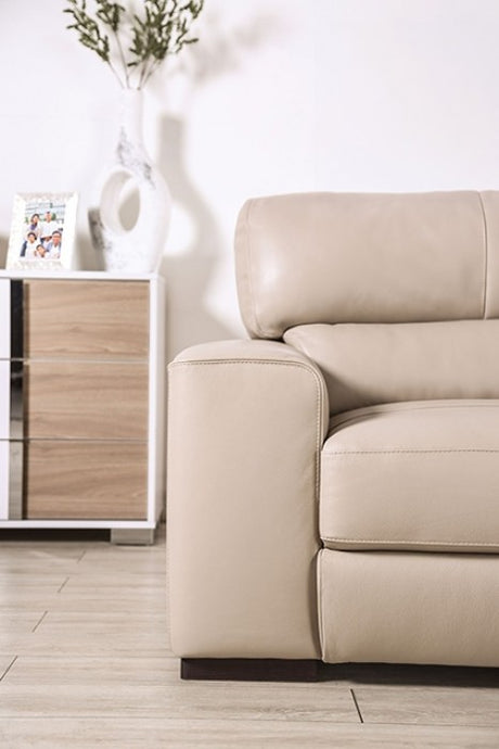 Marsicano Taupe Sofa by Furniture of America at Eve Furniture