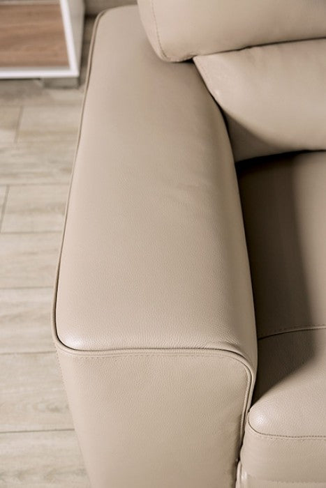 Marsicano Taupe Sofa by Furniture of America at Eve Furniture