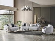 Marsilya Grey 4-pieces Livingroom Set by Furnia at Eve Furniture