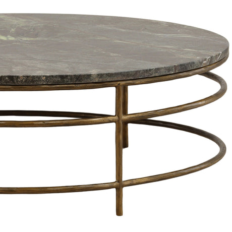 Marston Coffee Table, Brown by Dovetail at Eve Furniture
