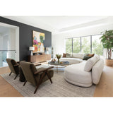 Marston Coffee Table, Brown by Dovetail at Eve Furniture