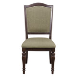 Marston Dark Cherry 96" Extendable Dining Room Set by Homelegance at Eve Furniture