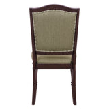 Marston Dark Cherry 96" Extendable Dining Room Set by Homelegance at Eve Furniture