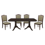 Marston Dark Cherry 96" Extendable Dining Room Set by Homelegance at Eve Furniture