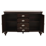 Marston Dark Cherry Buffet by Homelegance at Eve Furniture