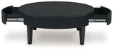 Marstream Black Coffee Table by Ashley at Eve Furniture
