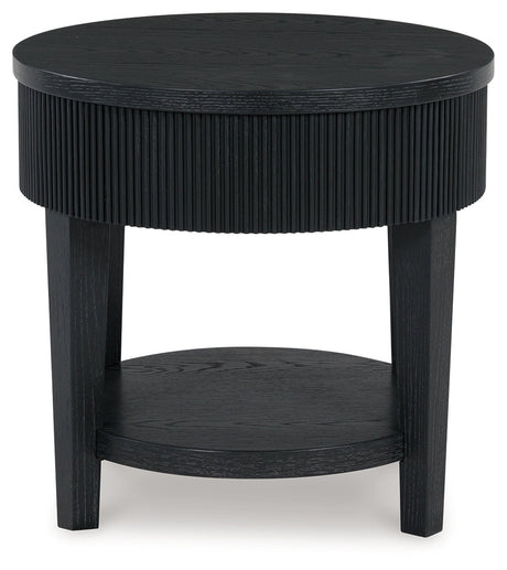 Marstream Black End Table