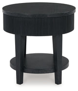 Marstream Black End Table