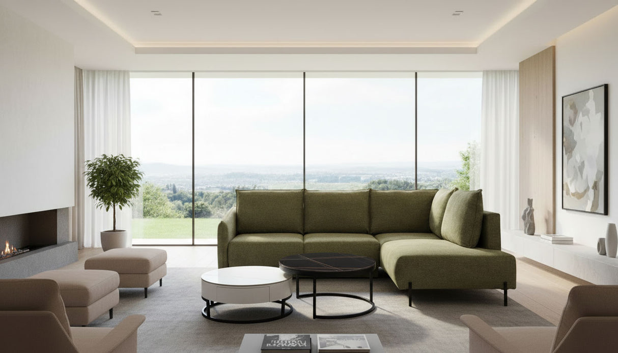 Marsylia Sectional w/bed by ESF Furniture at Eve Furniture