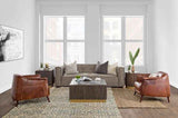 Martel Brown Club Chair by Classic Home at Eve Furniture
