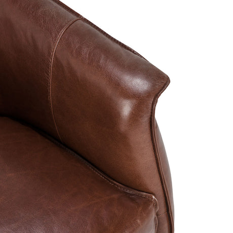 Martel Brown Club Chair by Classic Home at Eve Furniture