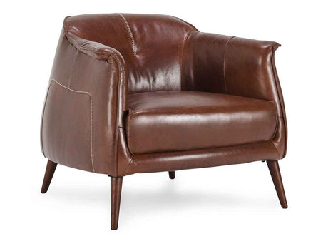 Martel Brown Club Chair by Classic Home at Eve Furniture
