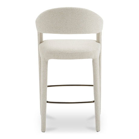 Martens Beige Bar Stool by MOES at Eve Furniture