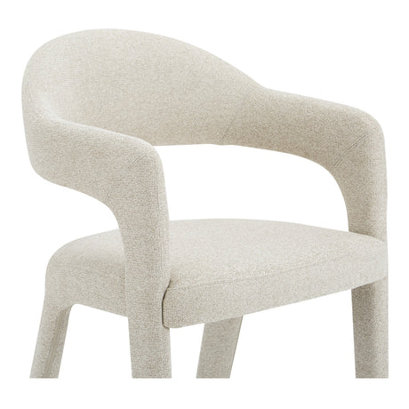 Martens Beige Bar Stool by MOES at Eve Furniture