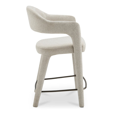 Martens Beige Counter Stool by MOES at Eve Furniture