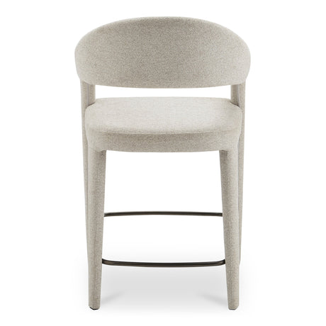 Martens Beige Counter Stool by MOES at Eve Furniture