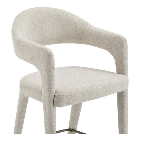 Martens Beige Counter Stool by MOES at Eve Furniture