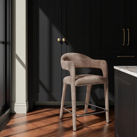 Martens Camel Counter Stool by MOES at Eve Furniture