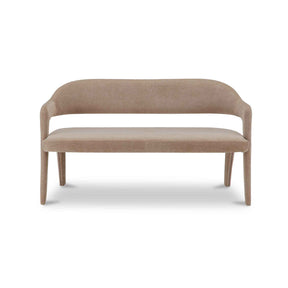 Martens Camel Dining Bench by Moe's Home at Eve Furniture