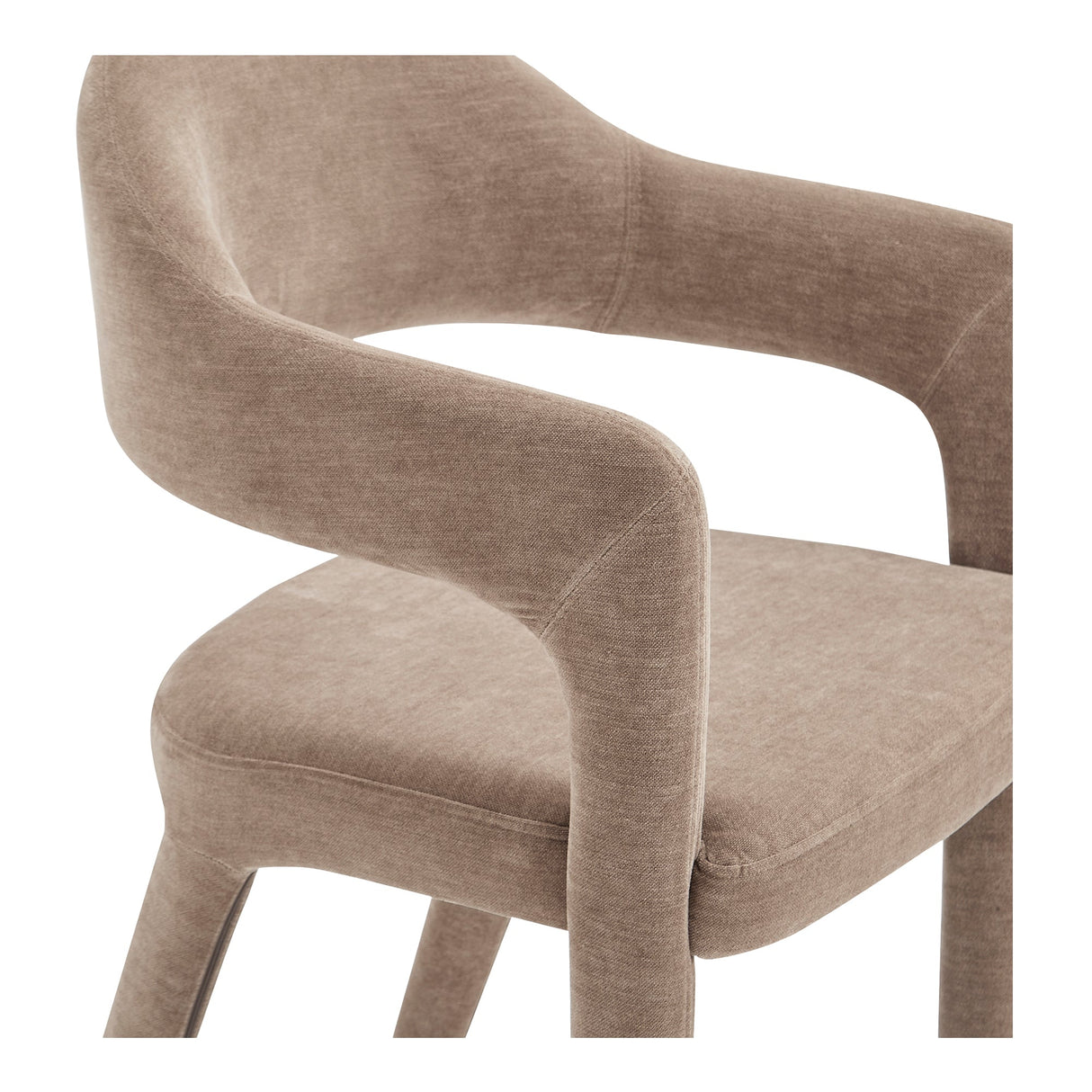 Martens Camel Dining Chair by Moe's Home at Eve Furniture