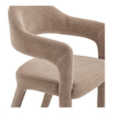 Martens Camel Dining Chair by Moe's Home at Eve Furniture