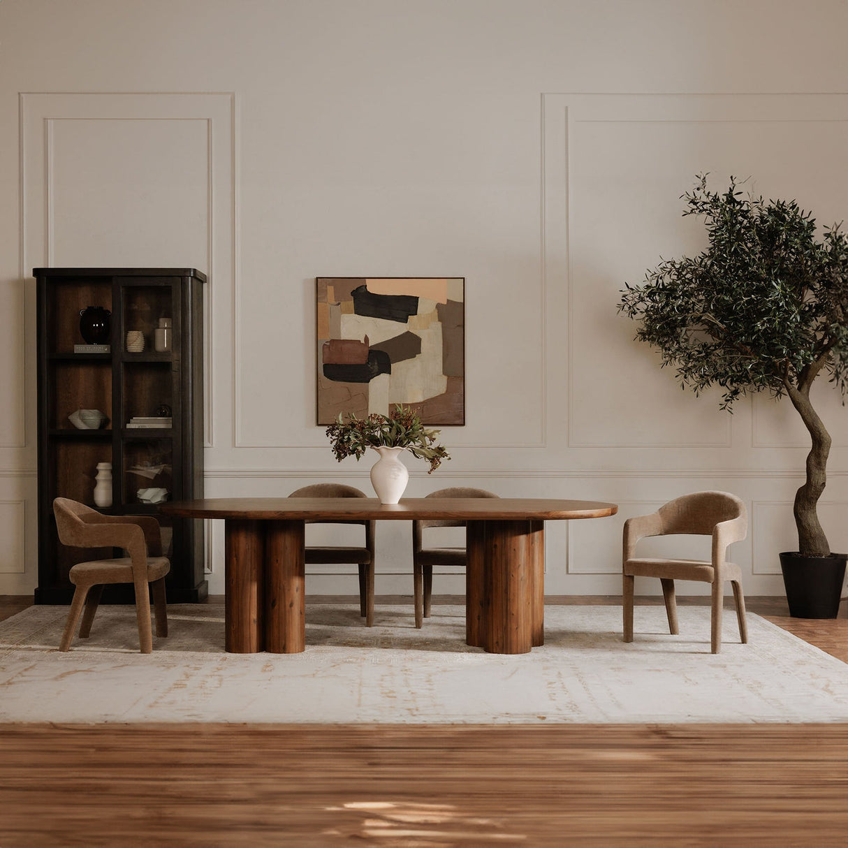 Martens Camel Dining Chair by Moe's Home at Eve Furniture