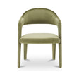 Martens Green Dining Chair Velvet by Moe's Home at Eve Furniture