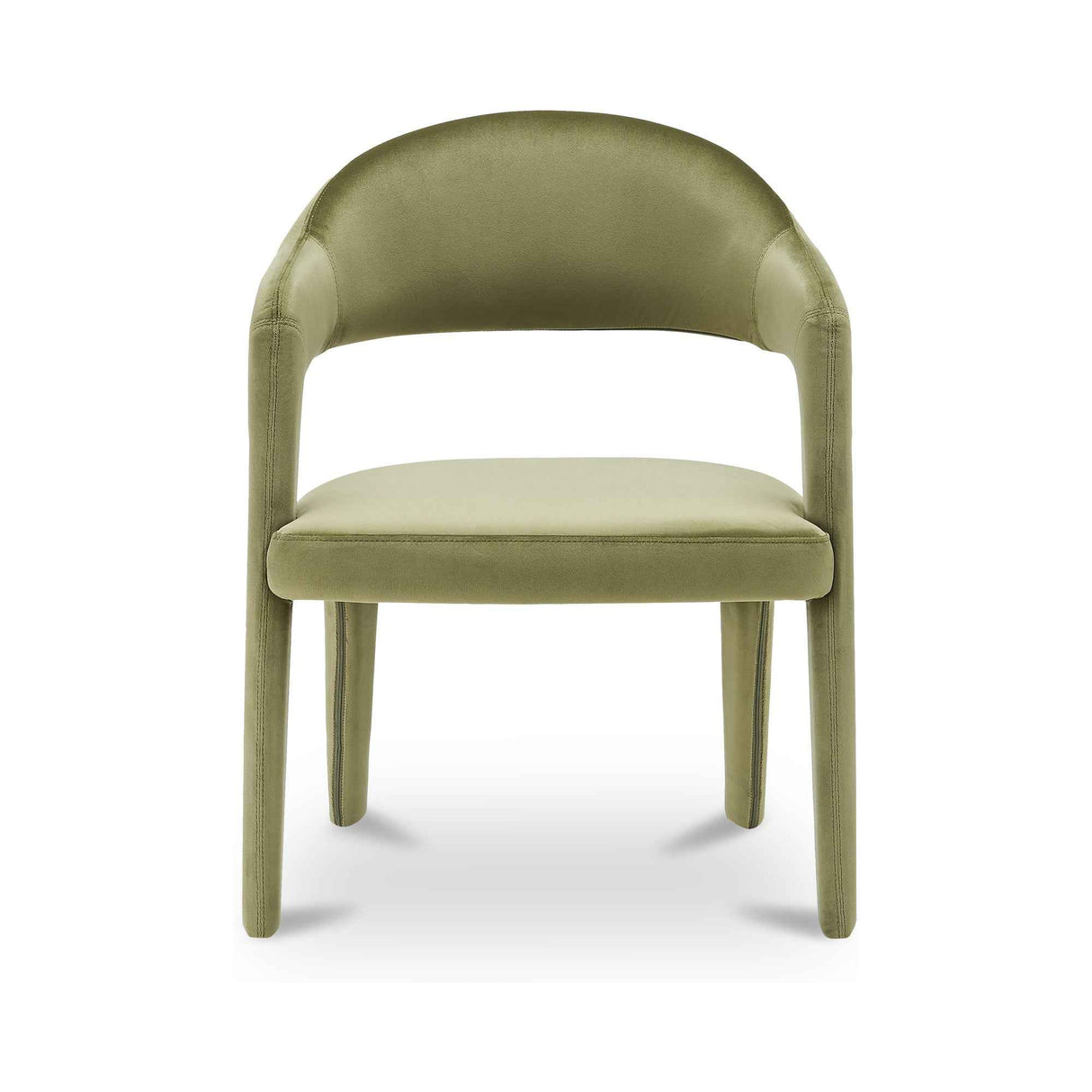 Martens Green Dining Chair Velvet by Moe's Home at Eve Furniture