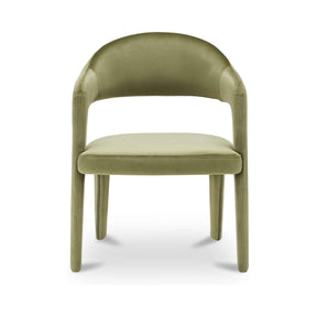 Martens Green Dining Chair Velvet by Moe's Home at Eve Furniture