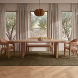 Martens Tan Leather Dining Bench by MOES at Eve Furniture