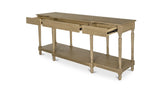 Martha Console Table Brown by Moe's Home at Eve Furniture