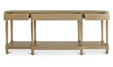 Martha Console Table Brown by Moe's Home at Eve Furniture