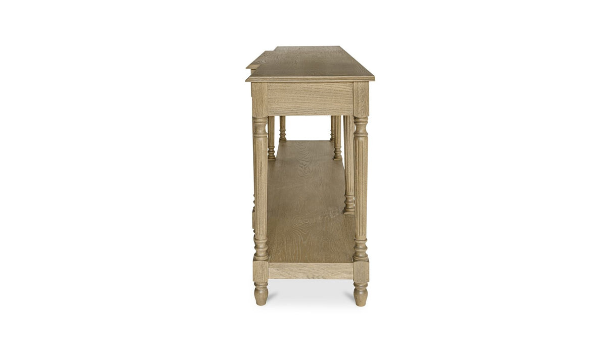Martha Console Table Brown by Moe's Home at Eve Furniture