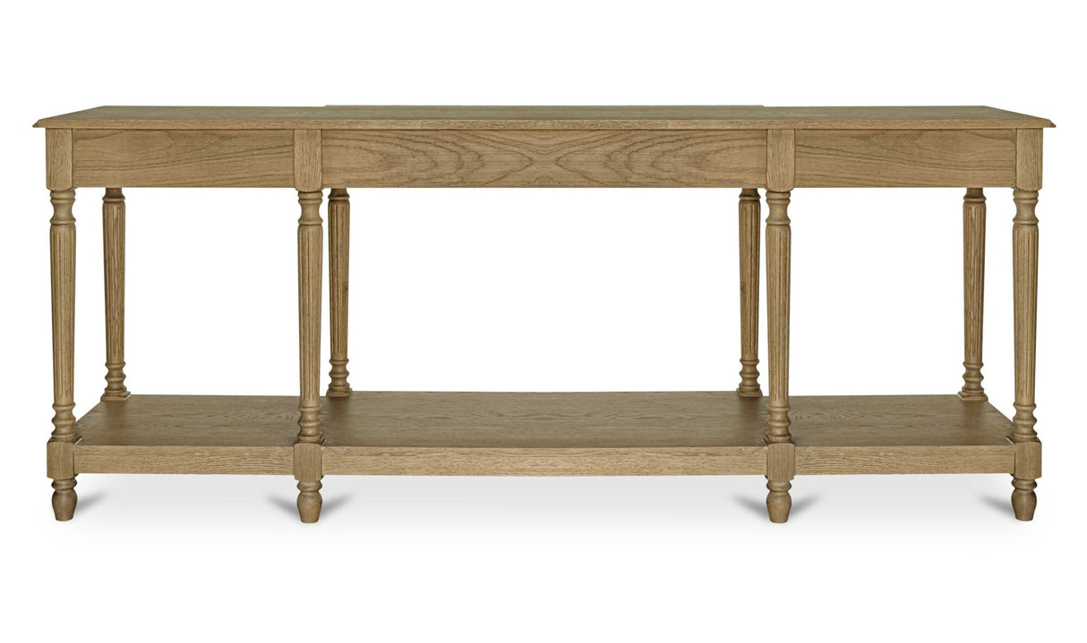 Martha Console Table Brown by Moe's Home at Eve Furniture