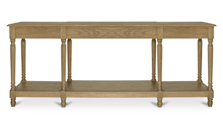 Martha Console Table Brown by Moe's Home at Eve Furniture