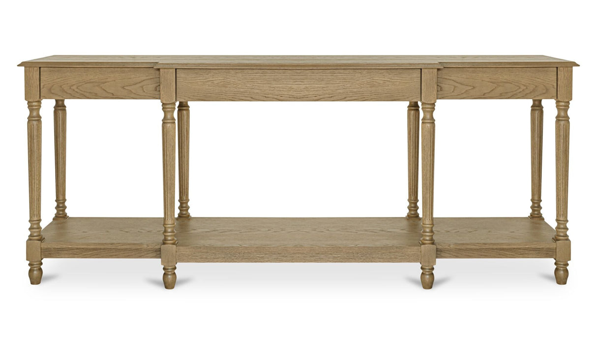 Martha Console Table Brown by Moe's Home at Eve Furniture